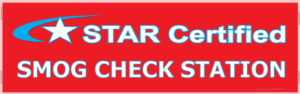 Star Certified Smog Check Station Vinyl Banner