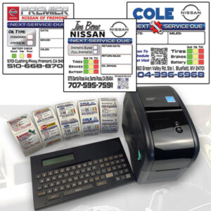 Nissan Oil Change Print kit